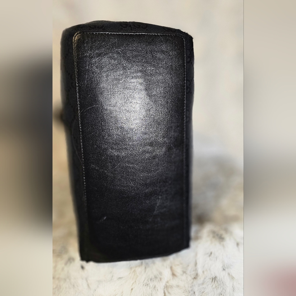 Gucci Black Tote with Gold Accents - Picture 13 of 16